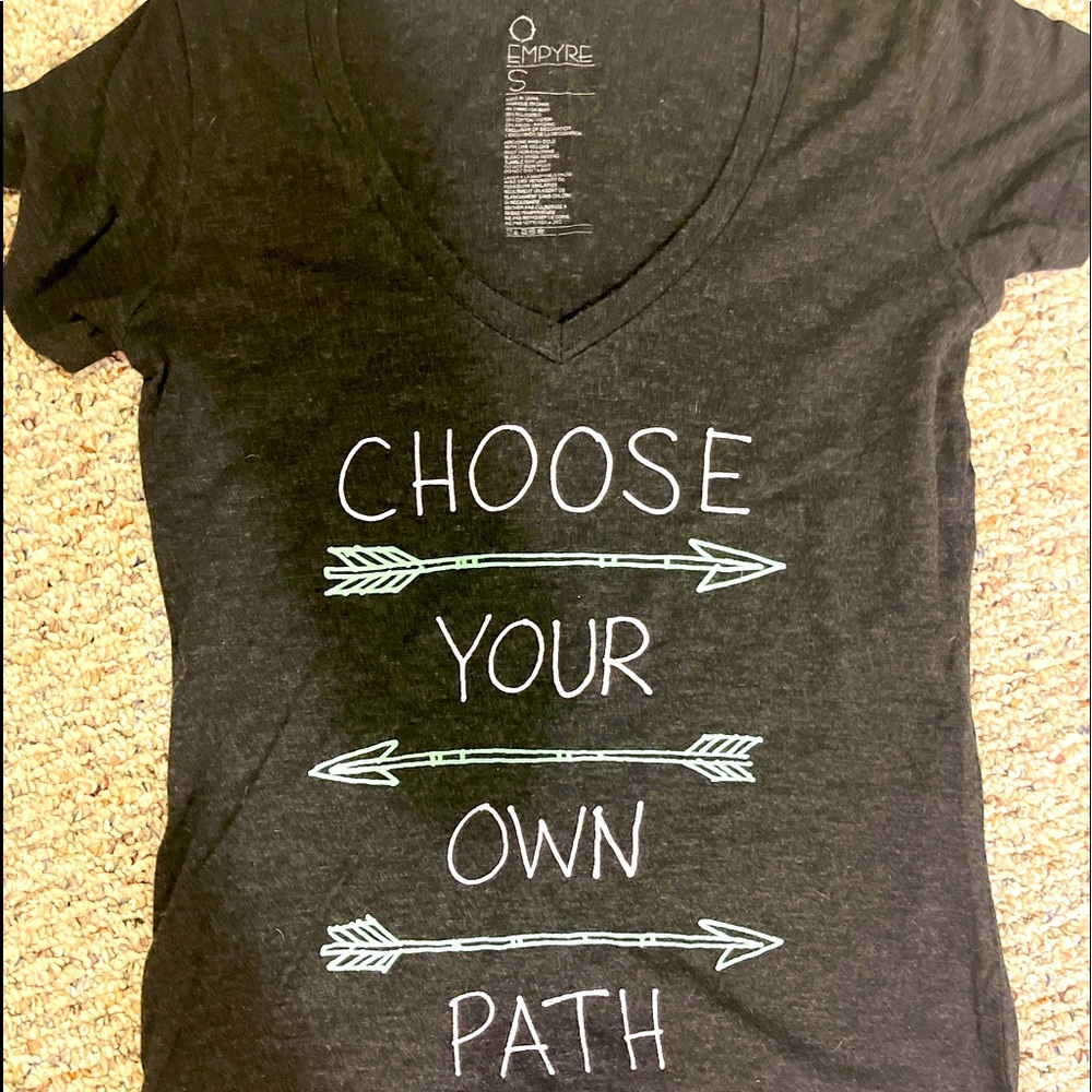 Juniors Tee- Choose Your Own Path
